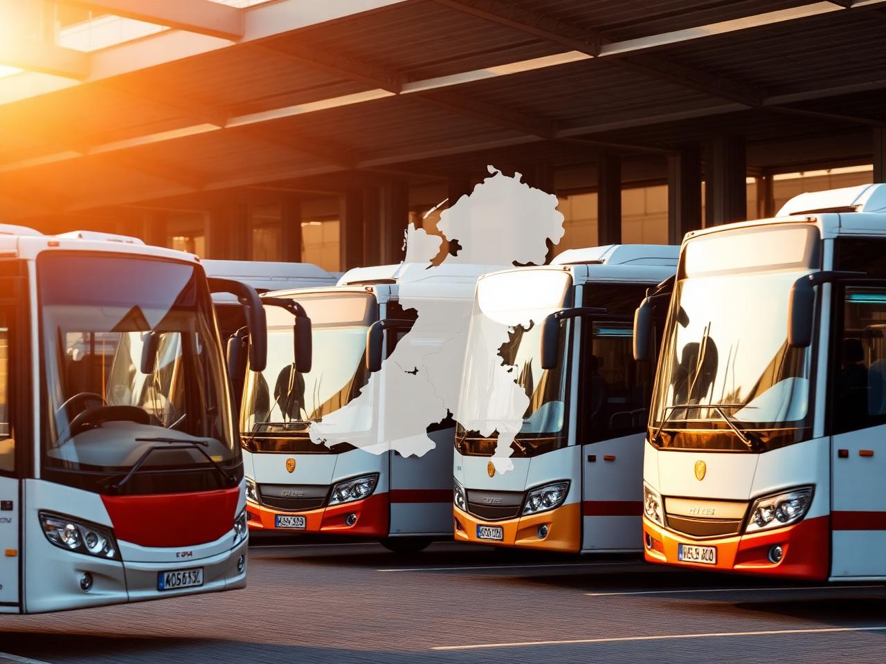Vloot moderne stadsbussen op depot, buschauffeur vacatures per regio in Nederland
